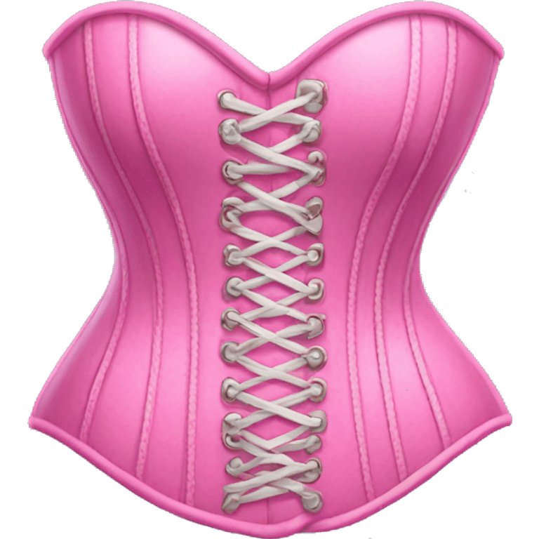 Pink corset  emoji