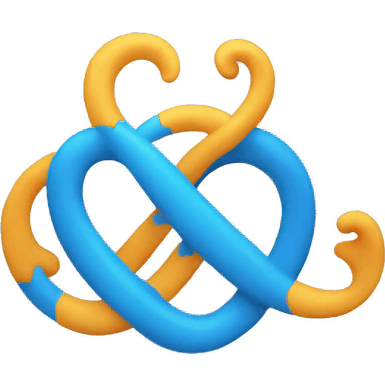 Autism infinity sign emoji