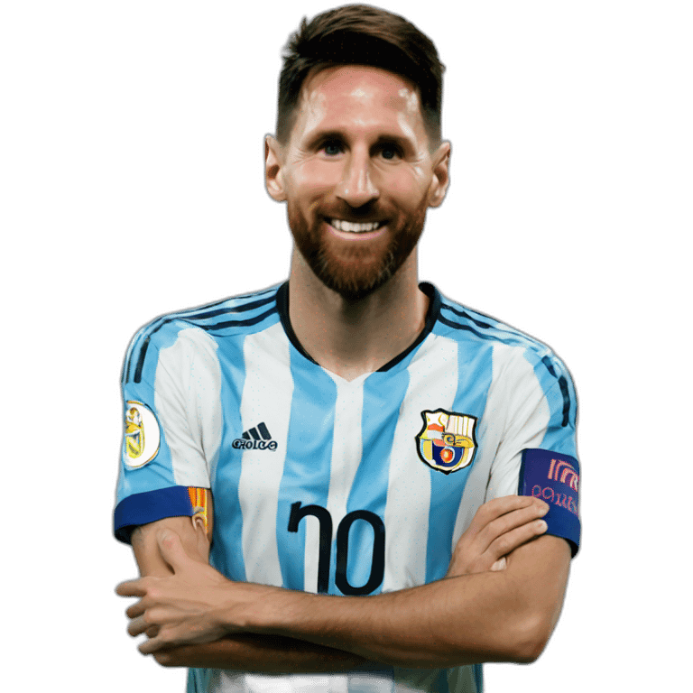 Messi With mahrez emoji