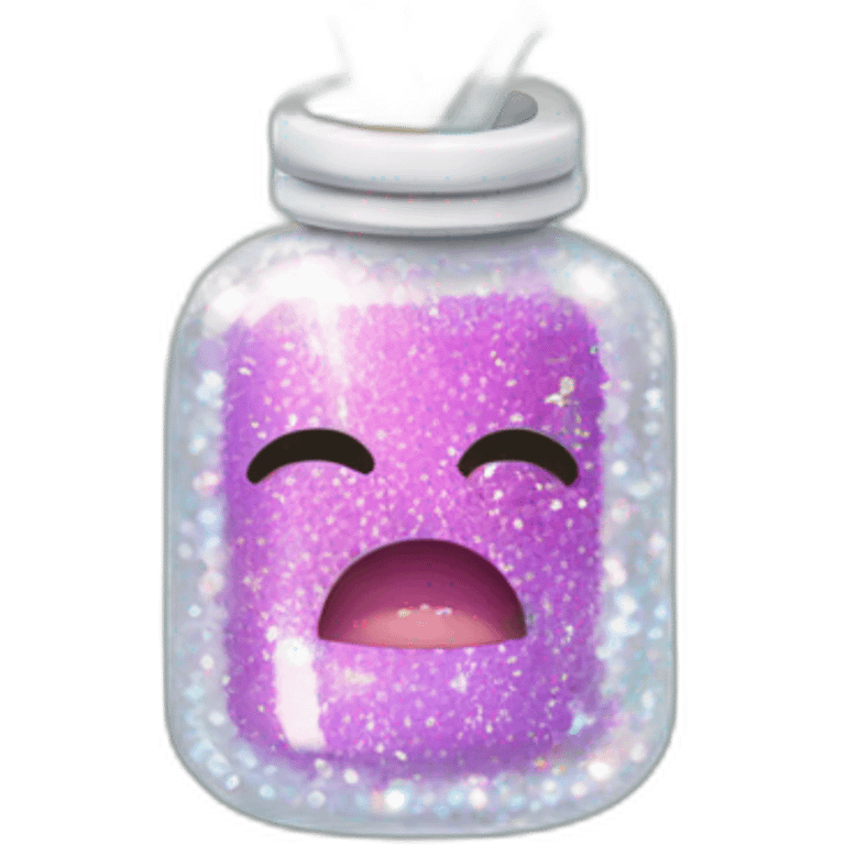 vaccine full of sparkles emoji