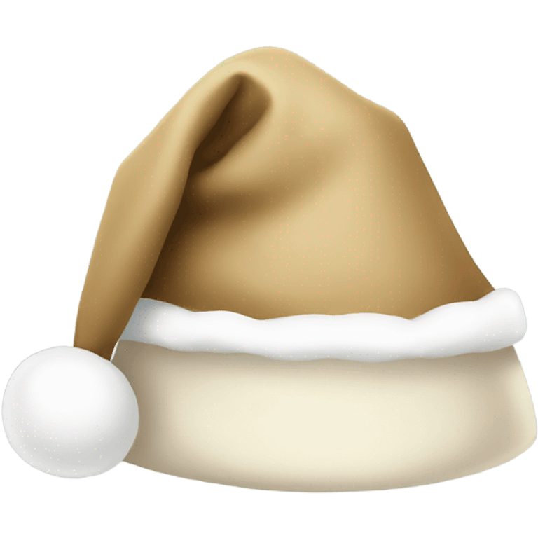 beige Santa Claus hat emoji