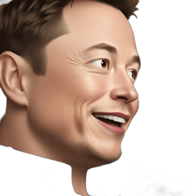 Elon Musk Hitting the Nay Nay emoji