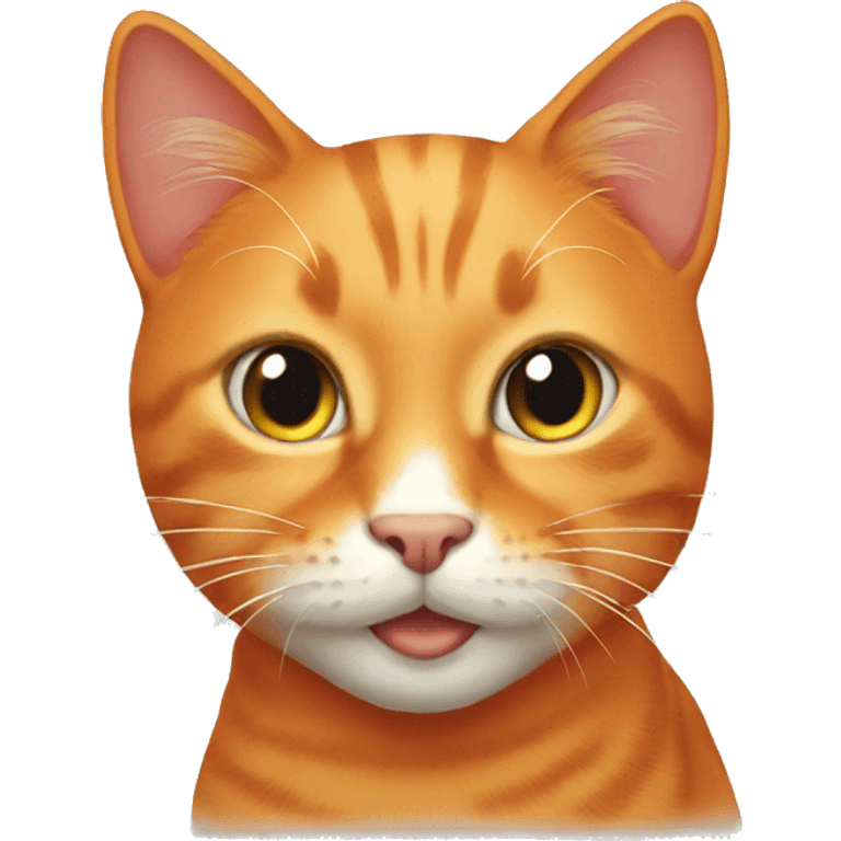 Orange cat emoji