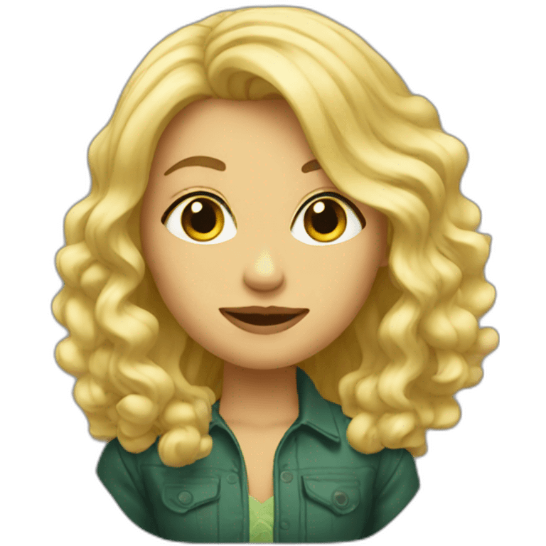 blonde-pothead emoji