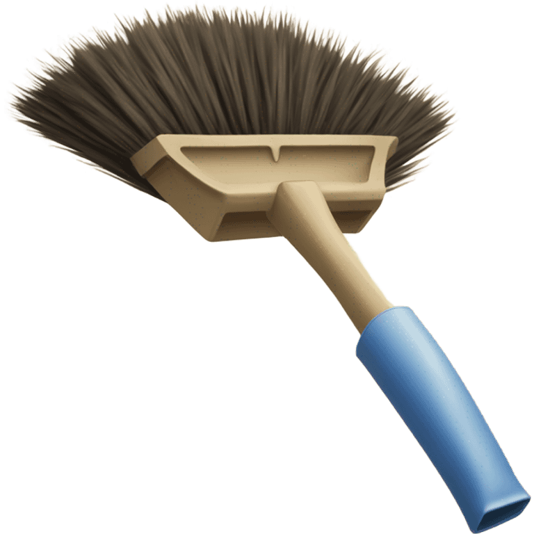 old Broom & Dust Pan emoji