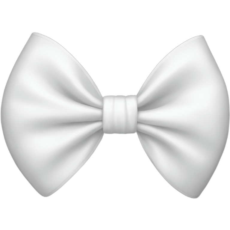 white bow emoji