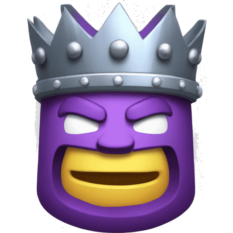 King of clash royal laught emoji