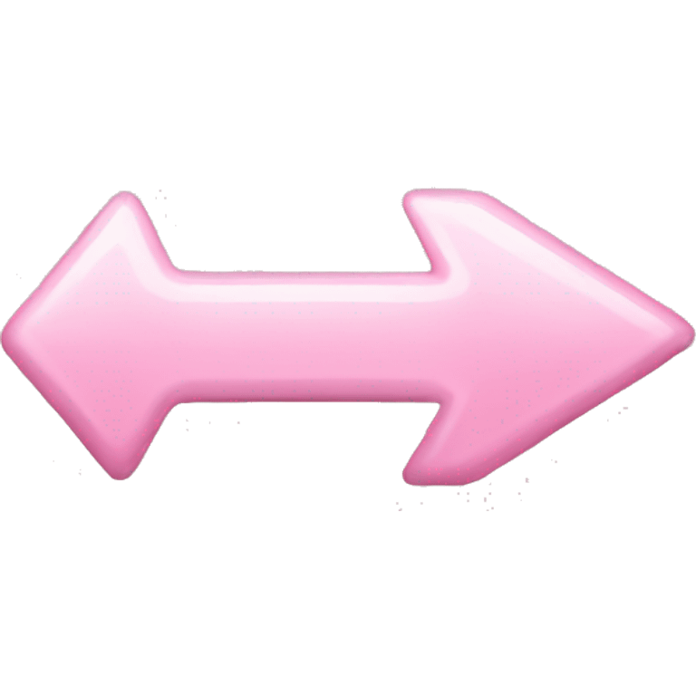 light pink arrow emoji