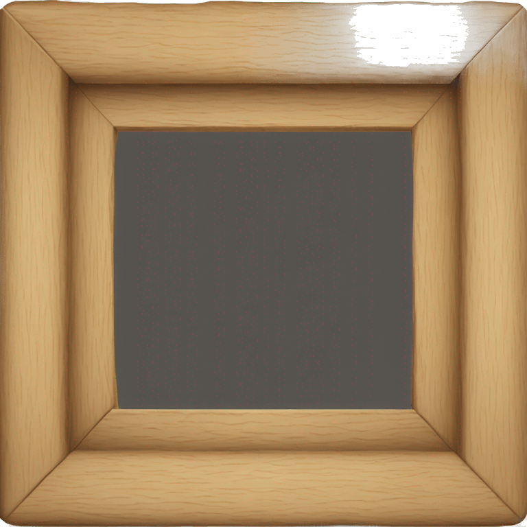 wooden frame emoji