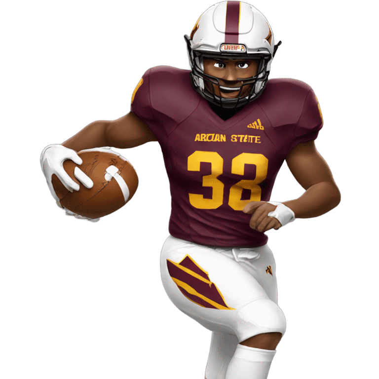 Arizona state football player  emoji