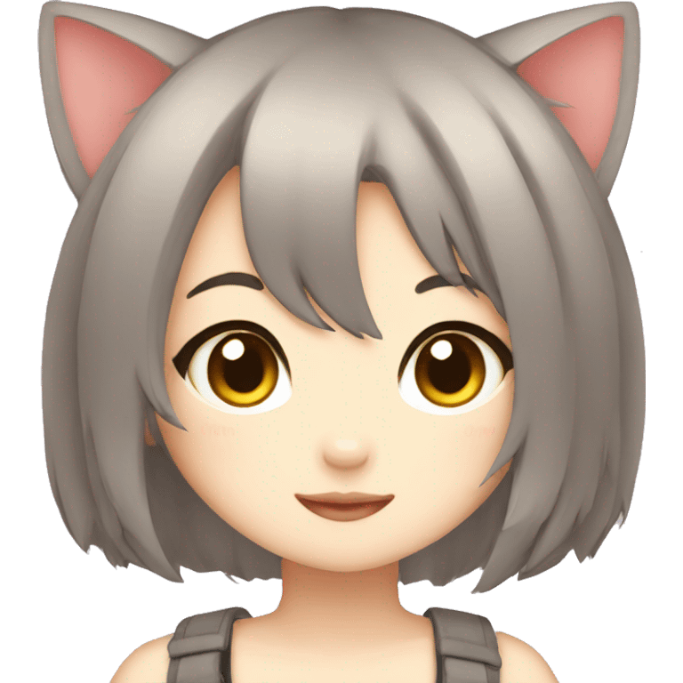 Neko girl emoji