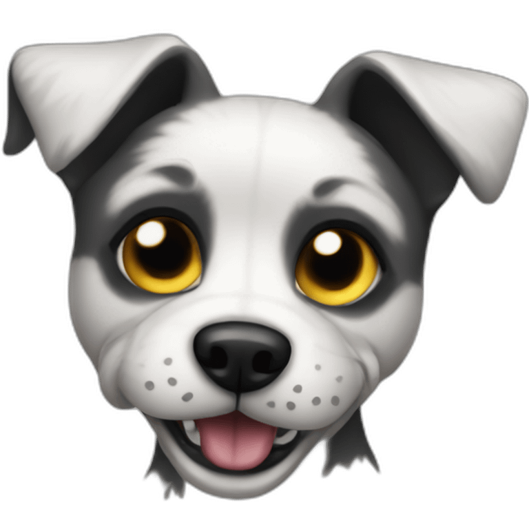 cute misfits punk dog emoji