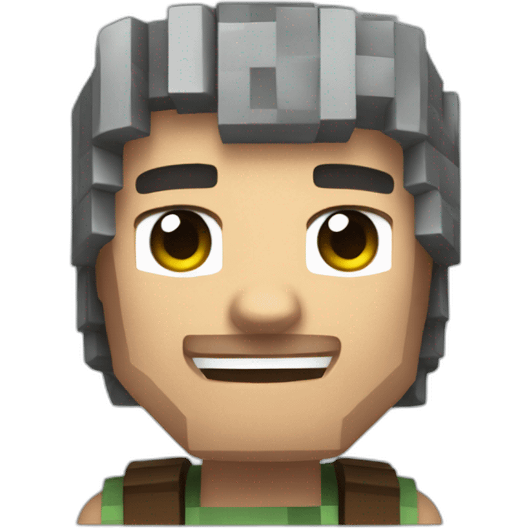 Steve from minecraft emoji