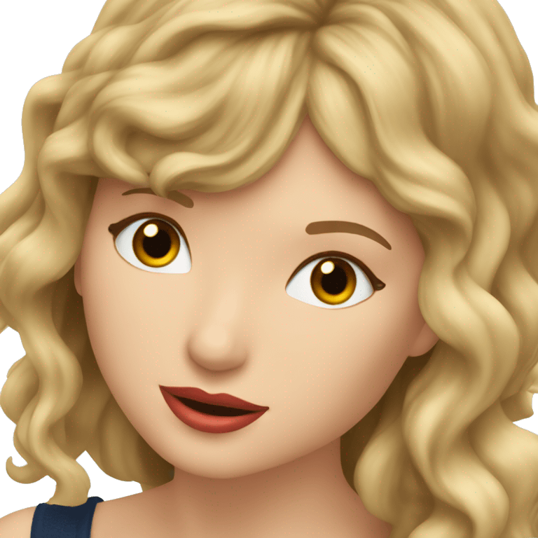 taylor swift singing love story emoji