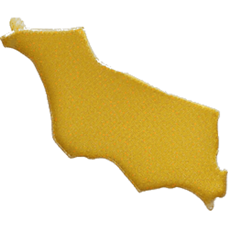 SHINEY GOLDEN FABRIC ON MAP emoji