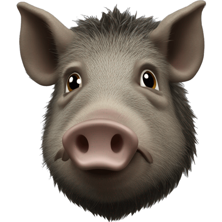 released wild boar emoji