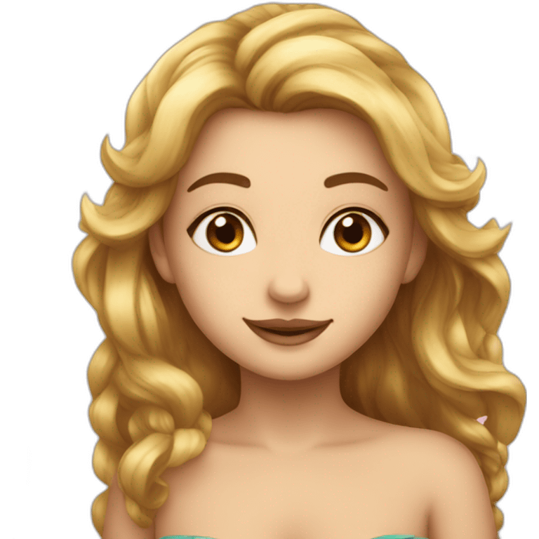 Fée sirène emoji