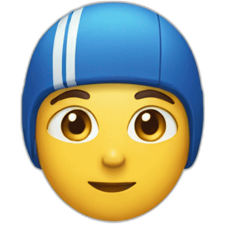 professional swimmer in a starting position emoji