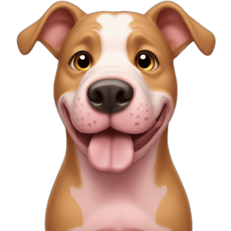 dog and pig hybrid emoji