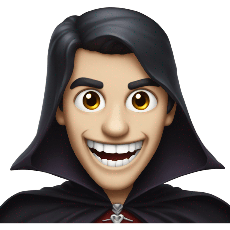 Vampire Smiling emoji