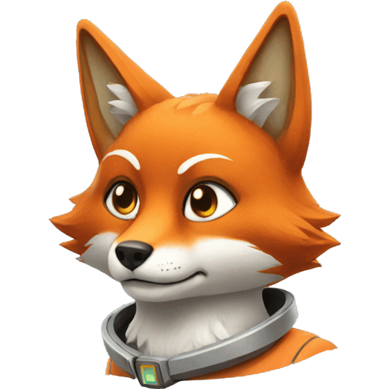 space fox emoji