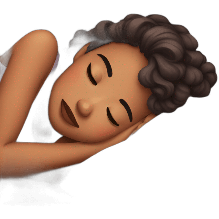 sleepy night pretty girl emoji