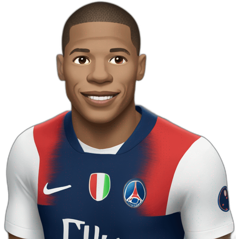 Mbappé à paris emoji