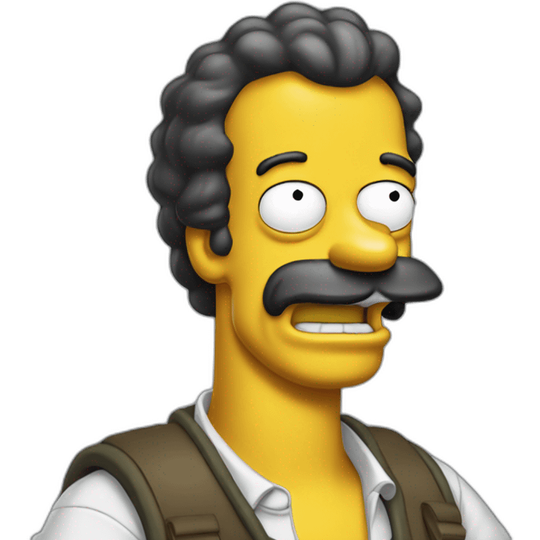 Hommes simpson emoji