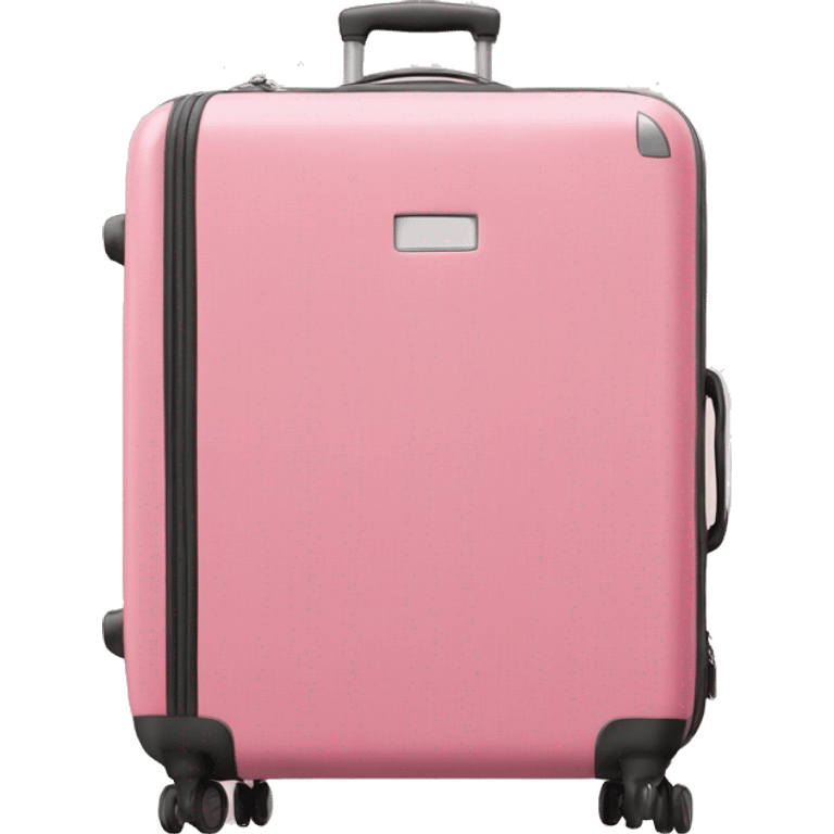 Pink beis luggage emoji