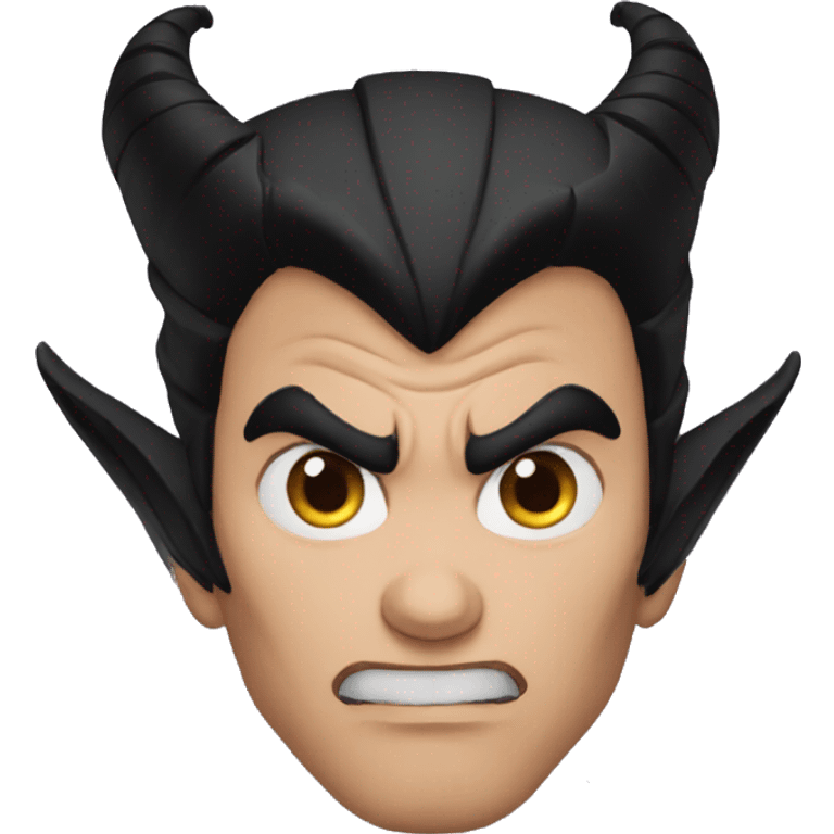 angry maleficent emoji