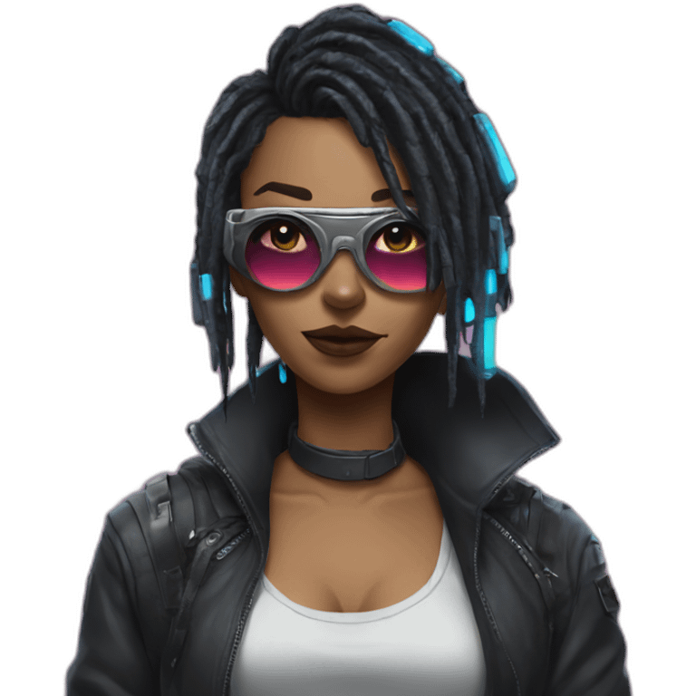 cyberpunk jackie emoji