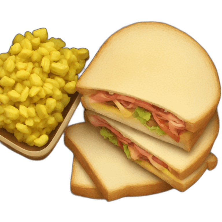 lunch emoji