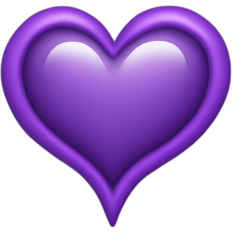 Purple Heart emoji