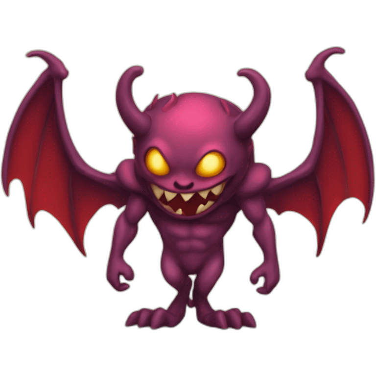 card game demon emoji