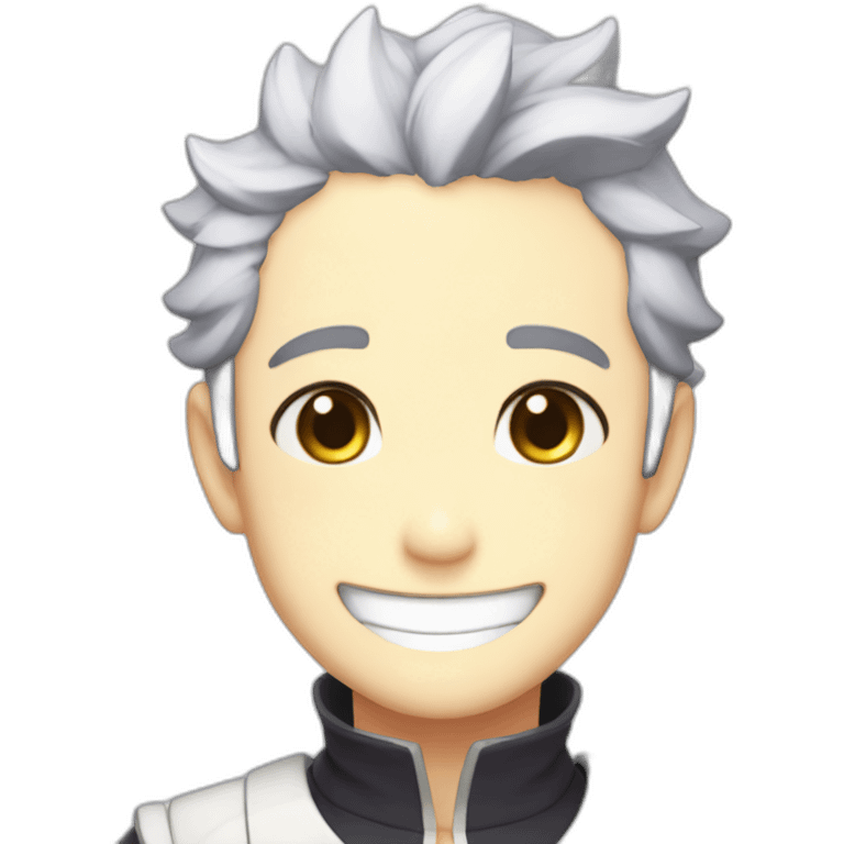 re zero subaru smiling emoji