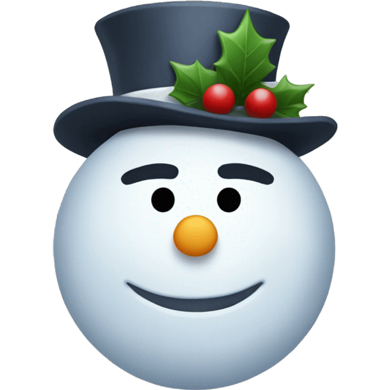 
snowman noel father emoji