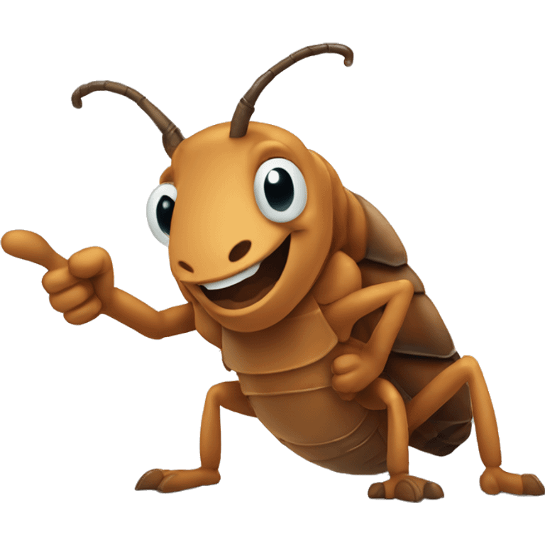 Roach thumbs up emoji