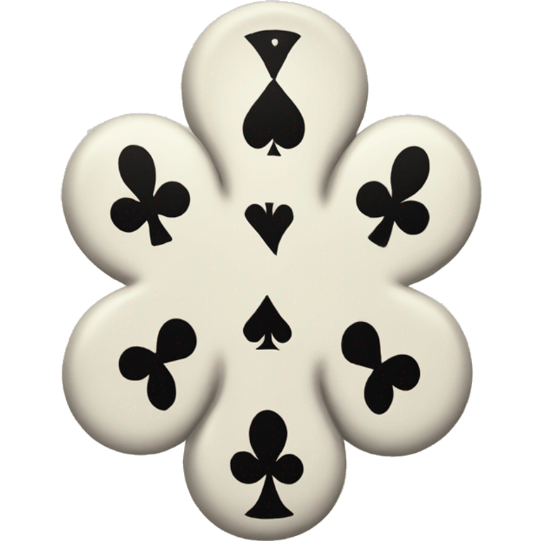 Six of clubs emoji