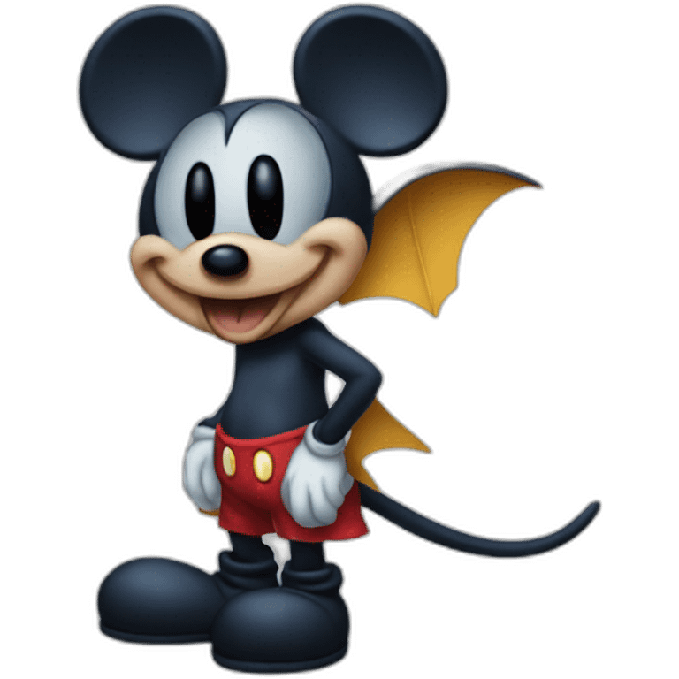 Draemon Mickey Mouse emoji