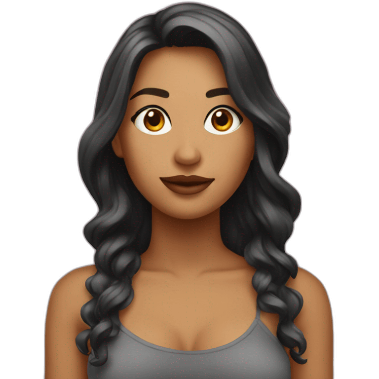 Femme de 20 ans sexy emoji