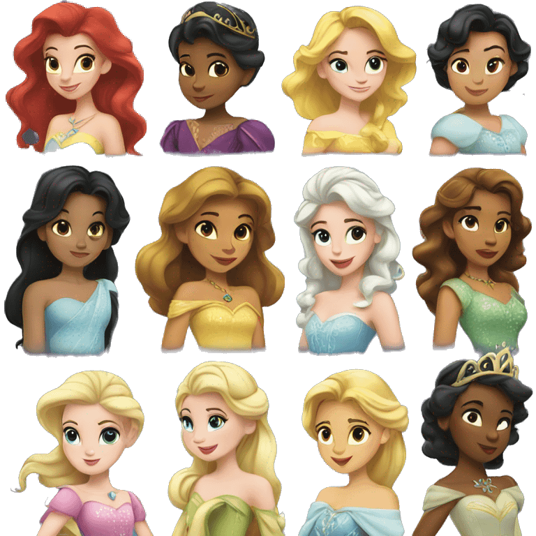 Princesas Disney  emoji