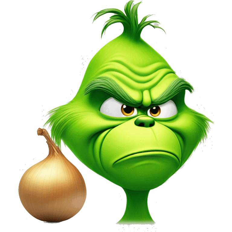 grinch sniffing onions emoji