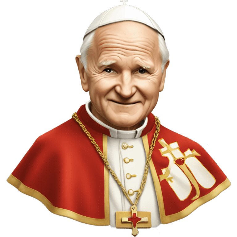 Pope John Paul II emoji