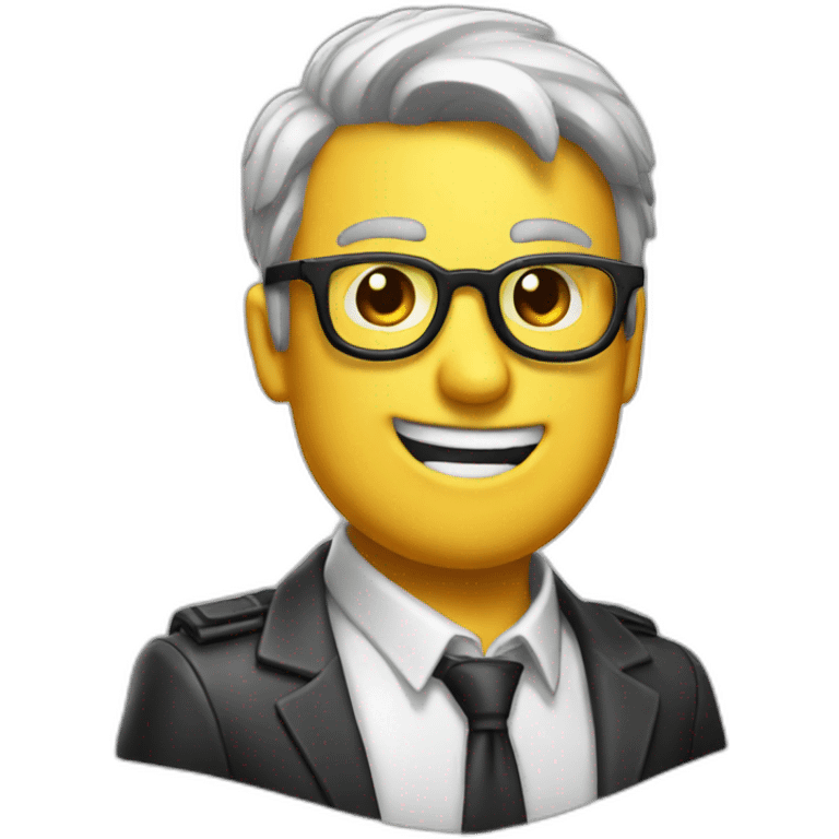 nerd bullet bill emoji