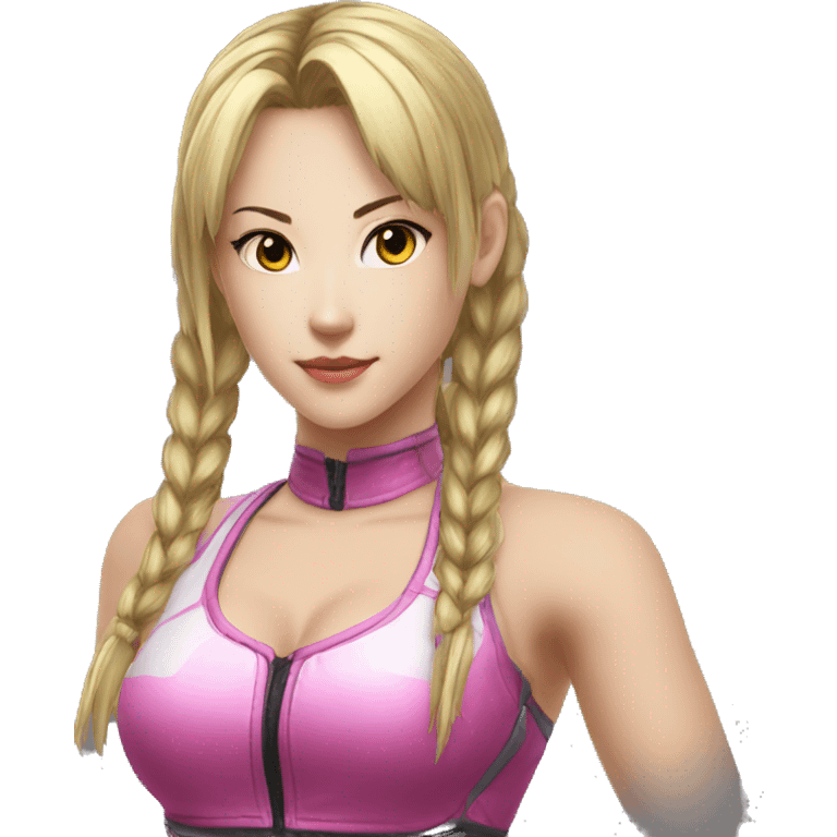 Tekken Reina emoji