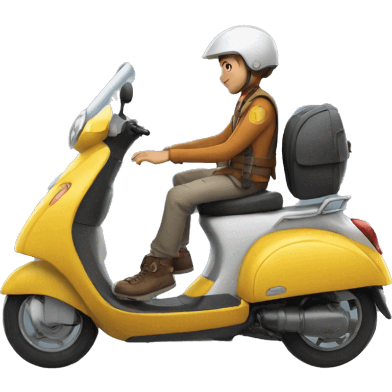 Dori en scoot emoji