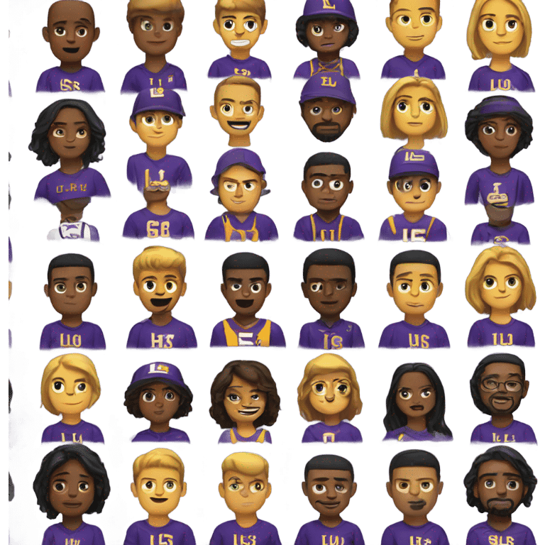 LSU emoji