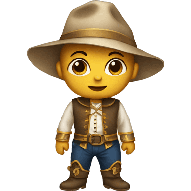 Bébé Jack en costume emoji