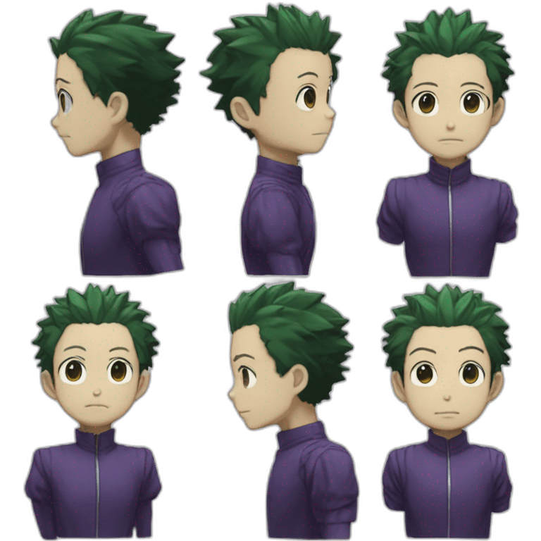 Kirua dans Hunter x Hunter emoji