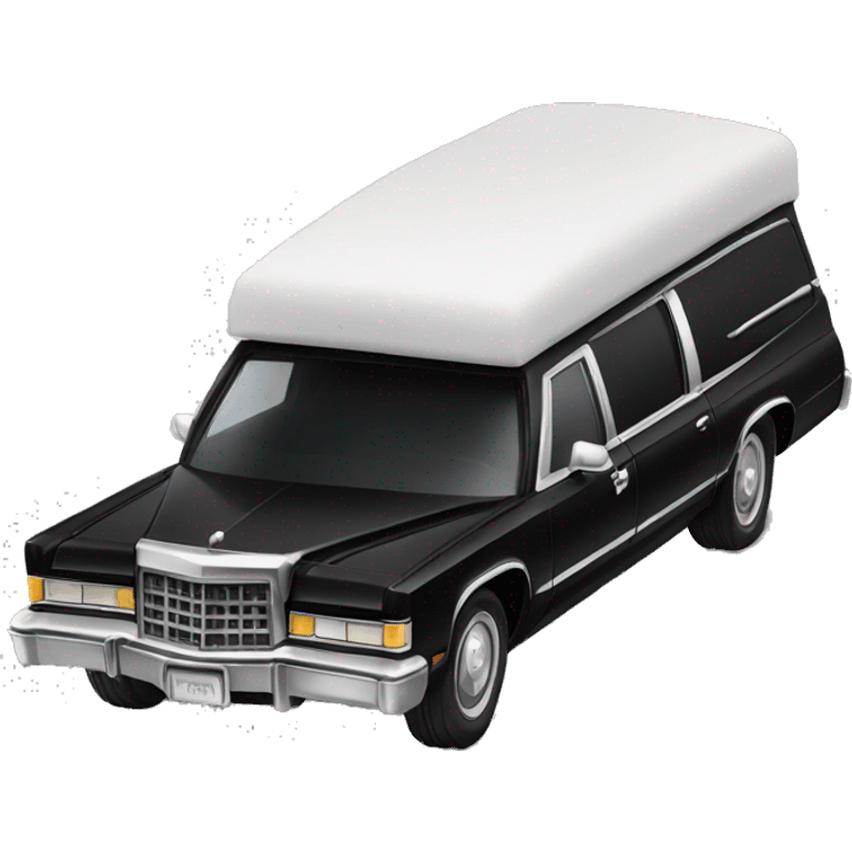 Hearse emoji